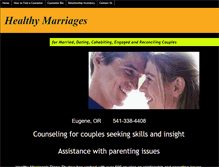 Tablet Screenshot of healthymarriages.net